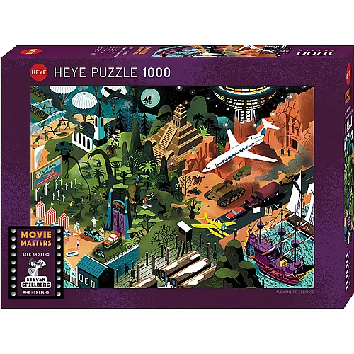 HEYE Puzzle Steven Spielberg Films (1000Teile)
