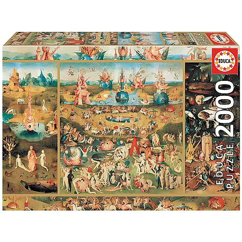Educa Puzzle The Garden of Earthly Delights (2000Teile)