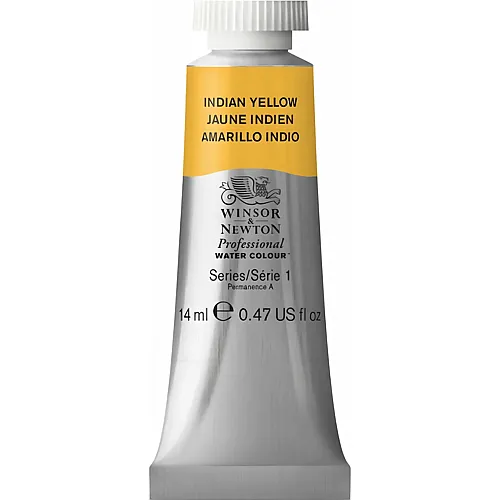 Winsor & Newton W&n Prof. Water Colour 14ml Tube Indischgelfb