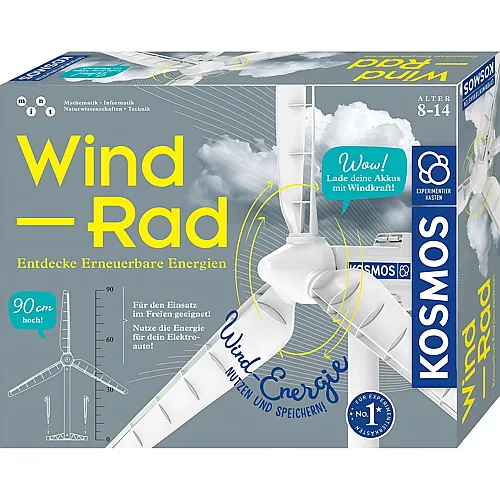 Kosmos Experimentierkasten Wind-Rad