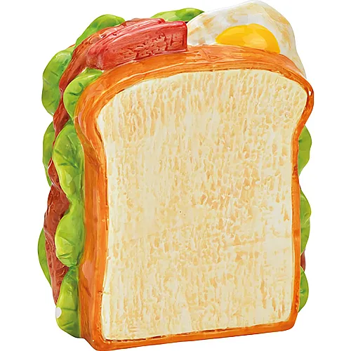 Cepewa Spardose Sandwich aus Keramik