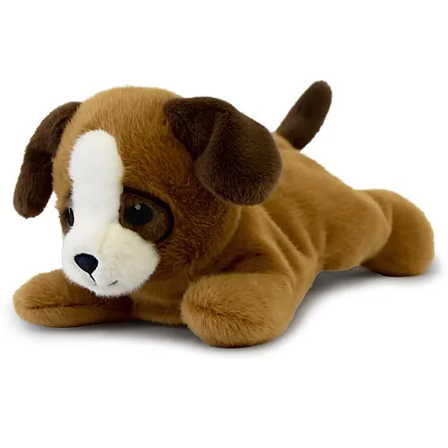 Doudou et Compagnie Hund liegend Braun - 30 cm