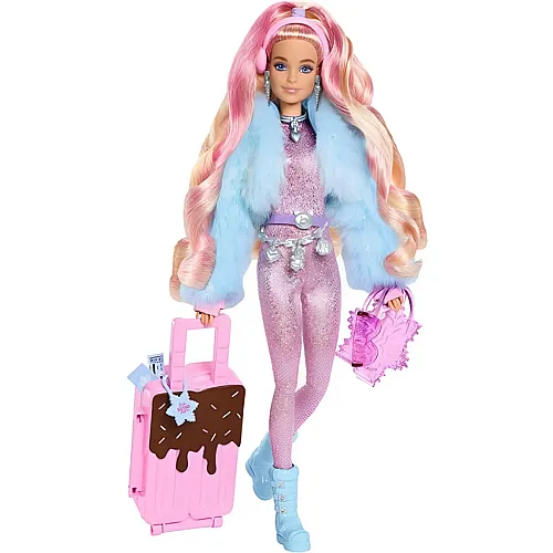 Barbie Fly Winter Puppe mit Winterbekleidung