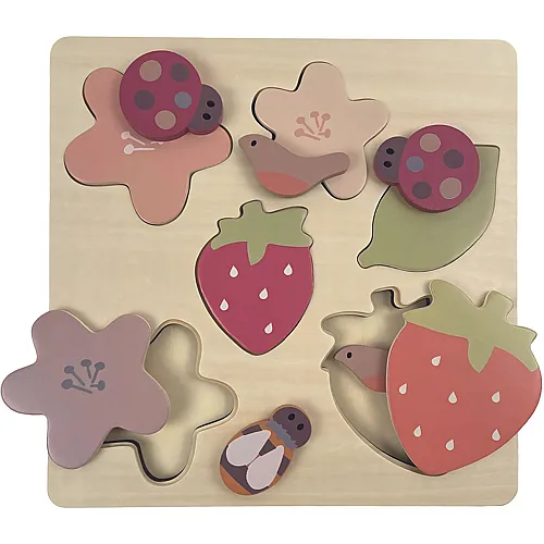 Egmont Puzzle Erdbeere 24 X 24 X 4 Cm