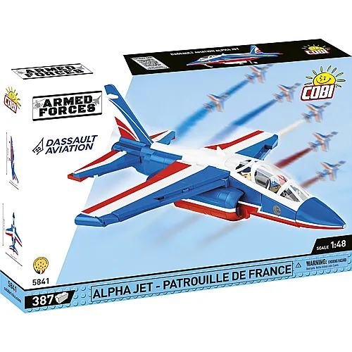 COBI Armed Forces Alpha Jet Patrouille de France (5841)