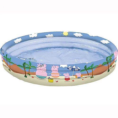 Happy People Peppa Pig 3-Ring-Pool (122x23cm)