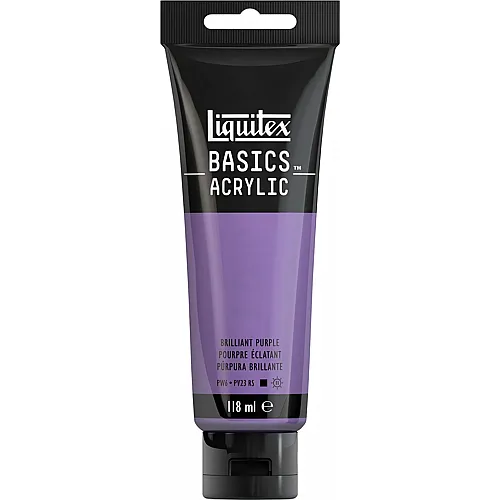 Liquitex Lqx Basics Acrylfarbe 118ml Tube Brillantlila