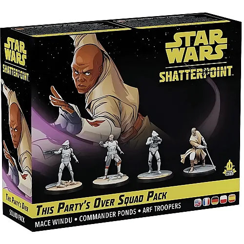 Atomic Mass Games SW Shatterpoint LA Fete Est Finie Set D’escouade (de-en-es-f