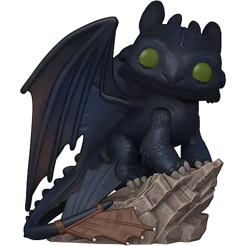 Funko Pop! Deluxe: How to Train Your Dragon Live Action - Toothless - Vinyl-Sammelfigur - Geschenkidee - Offizielle