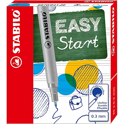 Stabilo EASYoriginal 20 Minen Fein � Blau