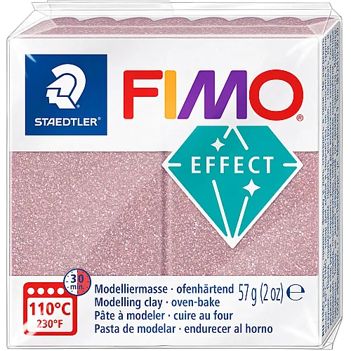 Modelliermasse Glitter-Rose-Gold - 57 g