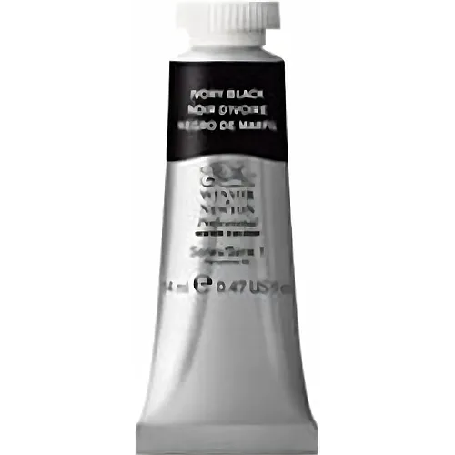 Winsor & Newton W&n Prof. Water Colour 14ml Tube Elfenbeinschwarz