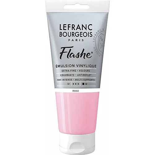 Lefranc Bourgeois Lfb Flashe Acryl 80ml Tube Rosa