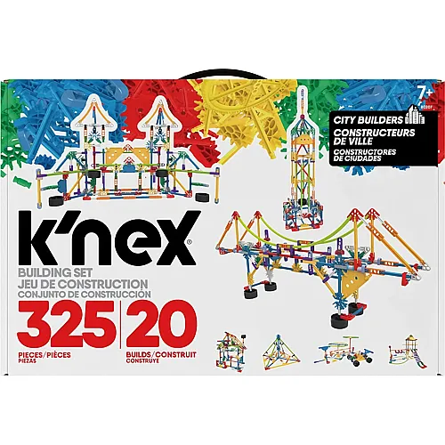 K'Nex Classic City Builders 20 Modelle (325Teile)