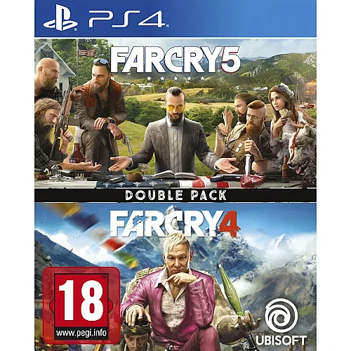 Ubisoft Far Cry 4 + Far Cry 5 - Double Pack [PS4] (D)