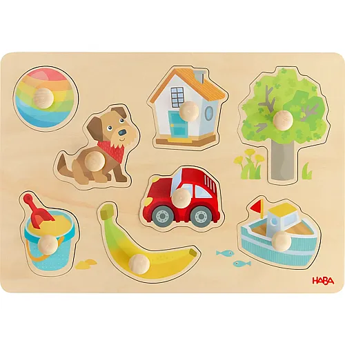 Greifpuzzle Erste W�rter 8Teile