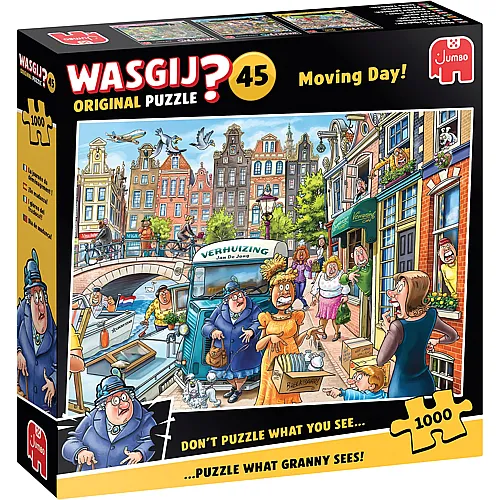 Jumbo Puzzle WASGIJ Original Moving Day (1000Teile)