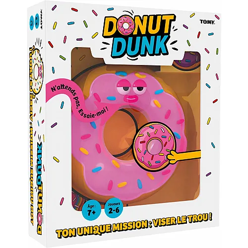 Tomy Donut Dunk, d ab 7 Jahren, 2-6 Spieler,