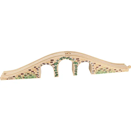 Bigjigs Holzschienen � Br�cke mit 3 B�gen