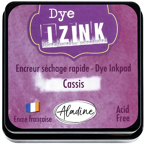 Aladine Izink Stempelkissen Dye Cassis