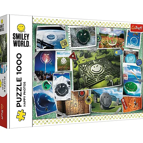Trefl Puzzle Smiley World Frhliche Bilder (1000Teile)