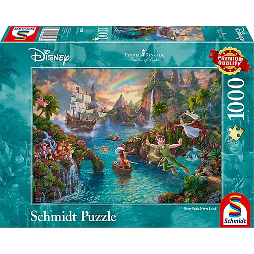 Schmidt Puzzle Disney Peter Pan (1000Teile)