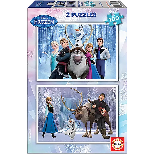 Educa Puzzle Disney Frozen (2x100)