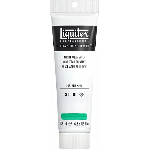 Liquitex Lqx Prof. Heavy Body Acrylfarbe 138ml Tube Aquagr�n Leuchten