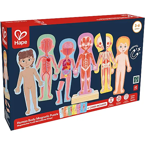 Magnetisches Anzieh Puzzle 68Teile