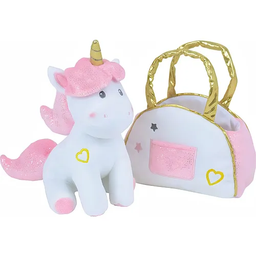 Jemini Einhorn in der Handtasche 21 cm