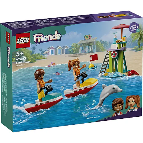 Rettungsschwimmer Aussichtsturm mit Jetskis 42623