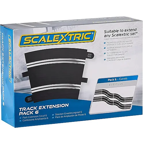 Scalextric SCX Track Extension Pack 6 - 8 X R3 Curves