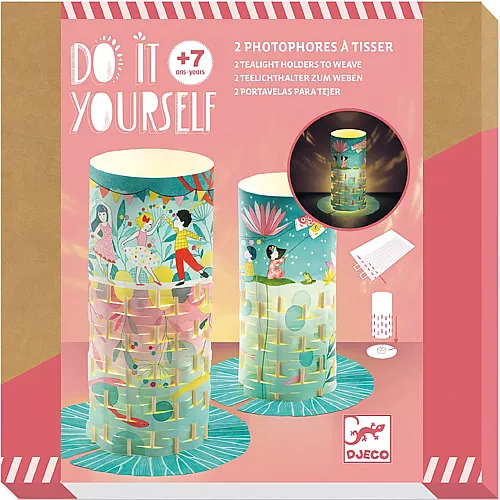 DIY - Windlichter zum Weben