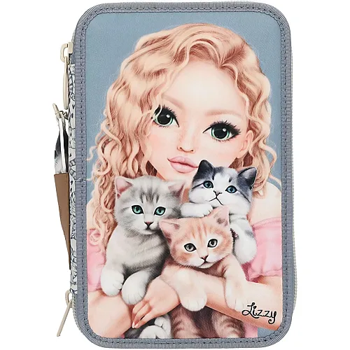 Depesche TOPModel 3 Fach Federtasche CAT Love- Geschenke f�r M�dchen