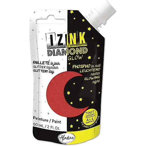 Aladine Izink Diamond Glow Rot