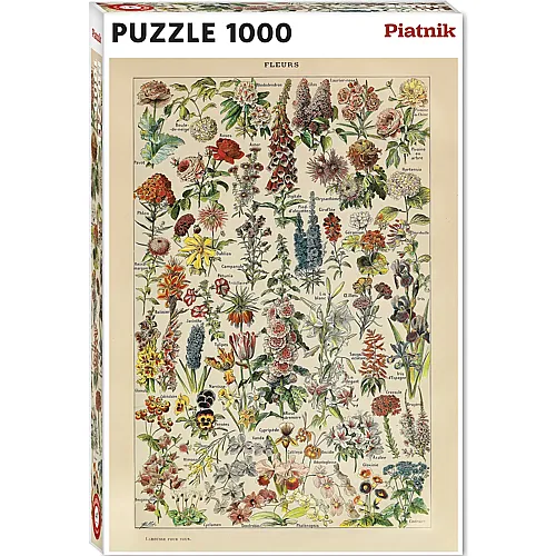 Piatnik Puzzle Millot - Blumen (1000Teile)