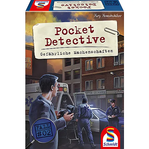 Schmidt Spiele Pocket Detective - Gefhrliche Machenschaften