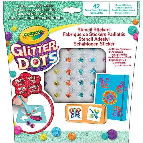 Crayola Glitter Dots Stickers