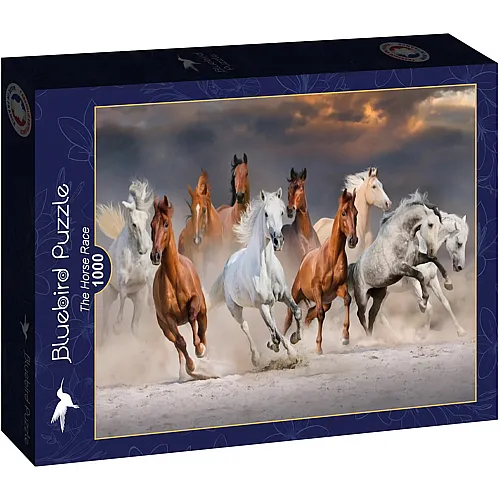 Bluebird Puzzle The Horse Race - 1000 Teile