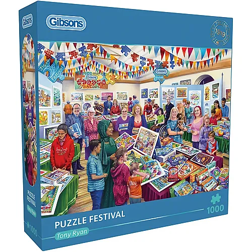 Gibsons Puzzle Tony Ryan Puzzle Festival (1000Teile)