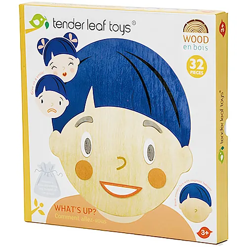 Tender Leaf Toys Lustige Gesichter (32Teile)