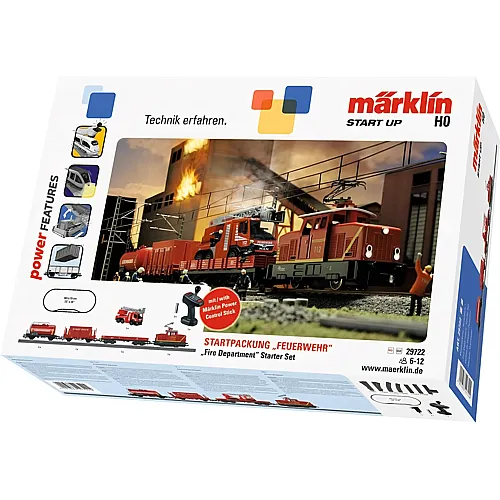 Mrklin H0 Start up - Startpackung Feuerwehr