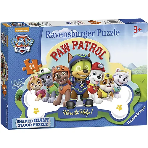 Ravensburger Puzzle Giant Floor Paw Patrol - 24 Teile
