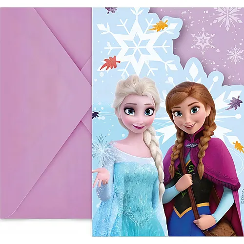 Procos 6 Einladungsset Frozen