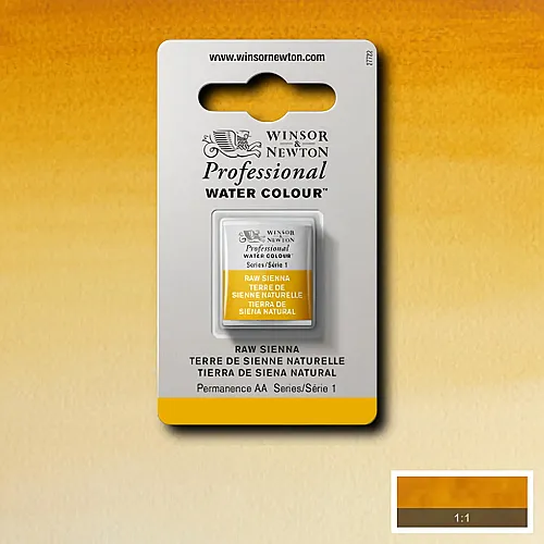 Winsor & Newton W&n Prof. Water Colour 1/2 N�pfchen Siena Natur