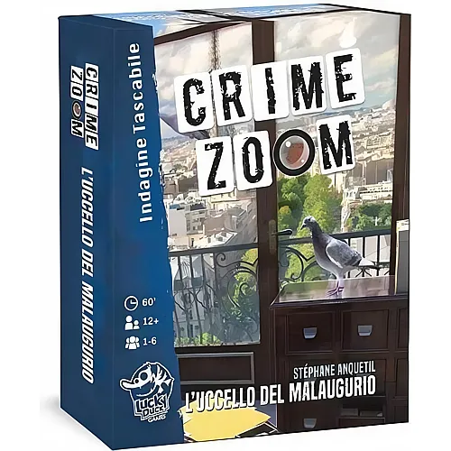 Lucky Duck Games Crime Zoom L'uccello Del Malaugurio (it)