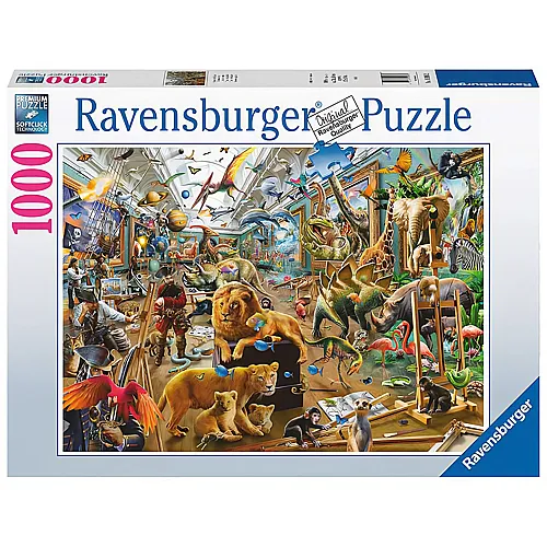 Ravensburger Puzzle Chaos in der Galerie (1000Teile)