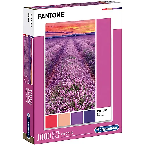 Clementoni Puzzle Pantone Lavender Sunset - 1000 Teile