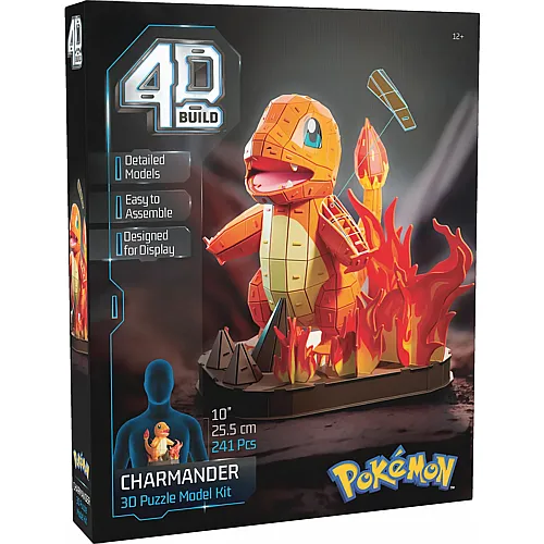 Spin Master 4D Build Pok�mon Charmander 26cm