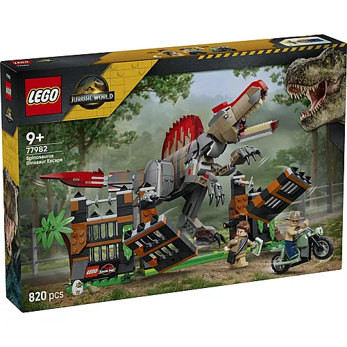 LEGO Jurassic World Flucht des Spinosaurus 77982